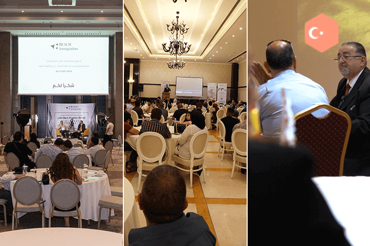 Reach Immigration with several conferences where held for Businessmen and Investors